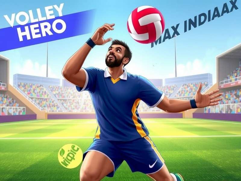 Volley Hero India Max Game Cover